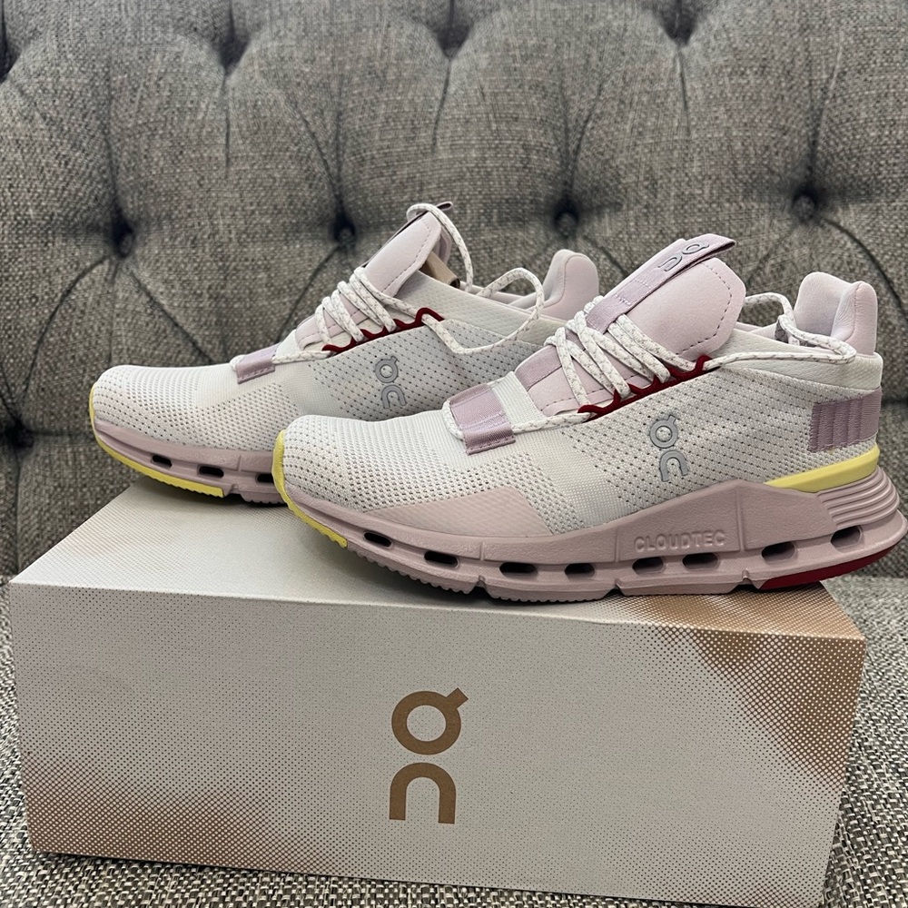 On Running Women's Cloudtec Shoes - White and Lavender
